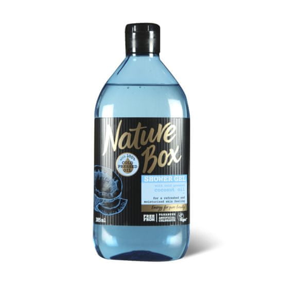 Nature Box gel za tuširanje, kokos, 385 ml