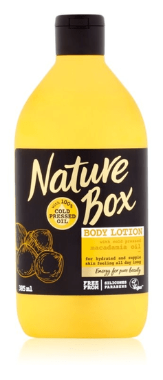 Nature Box losion, makadamija, 385ml