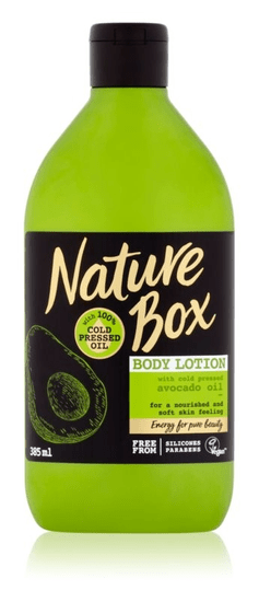 Nature Box Losion za tijelo, avokado, 385 ml
