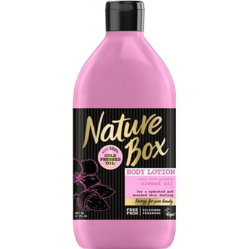 Nature Box losion za tijelo, badem, 385 ml