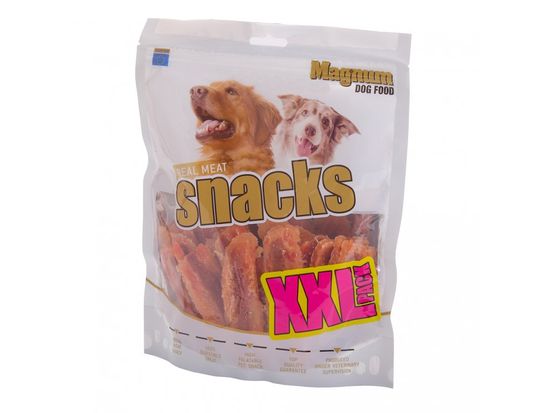 Magnum Poslastice za psa Chicken & Beef Slices, 500 g