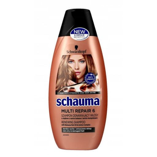 Schauma Multi Repair 6 šampon, 400 ml