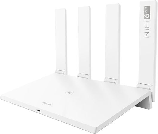 Huawei AX3 usmjerivač (AX3) Wi-Fi 2,4 GHz 5 GHz RJ45 LAN WAN IPv6 Beamforming, MU-MIMO, QOS