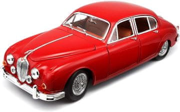 BBurago model automobila Jaguar Mark 1959 1:18, red/crveni