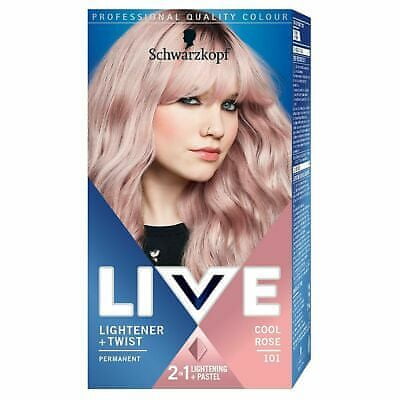 Schwarzkopf Live Lightener + Twist boja za kosu, ružičasto plava
