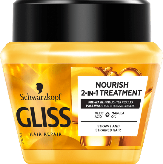 Gliss Kur Gliss Hair Repair maska za kosu, Oil Nutritive, 300 ml