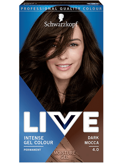 Schwarzkopf Live boja za kosu, 4.0 Dark Mocca