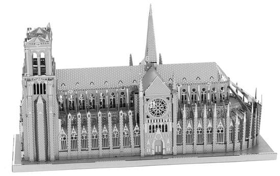 Metal Earth metalni model 3D puzzle Notre-Dame Cathedral