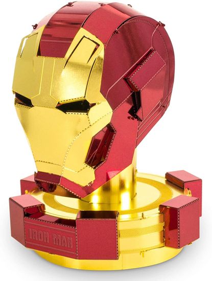 Metal Earth metalni model 3D puzzle Avengers: Iron Man - kaciga