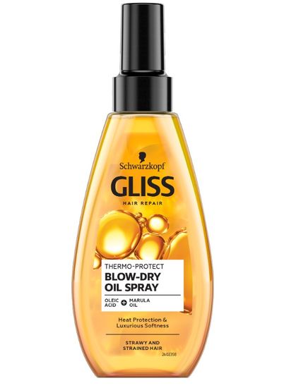 Gliss Kur Gliss Hair Repair uljni sprej, Blow Dry, 150 ml