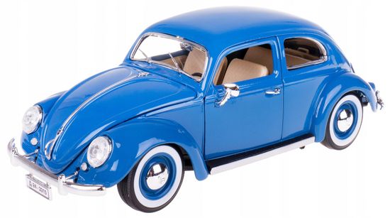 BBurago model Volkswagen Buba 1:18 1955, plavi