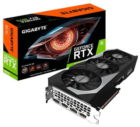 Gigabyte Gaming OC GeForce RTX 3070 grafička kartica, 8 GB GDDR6