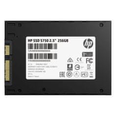 HP S750 SSD disk, 256 GB, SATA3, 6.35 cm (2.5")