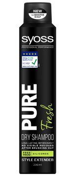 Syoss Pure šampon za suho pranje kose, Fresh, 200 ml