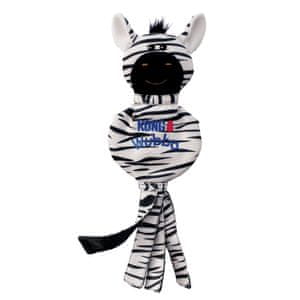 Kong No Stuff Zebra igračka za pse