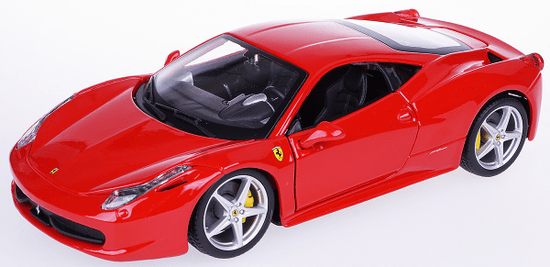 BBurago 1:24 Ferrari 458 Italia model auta, crvena
