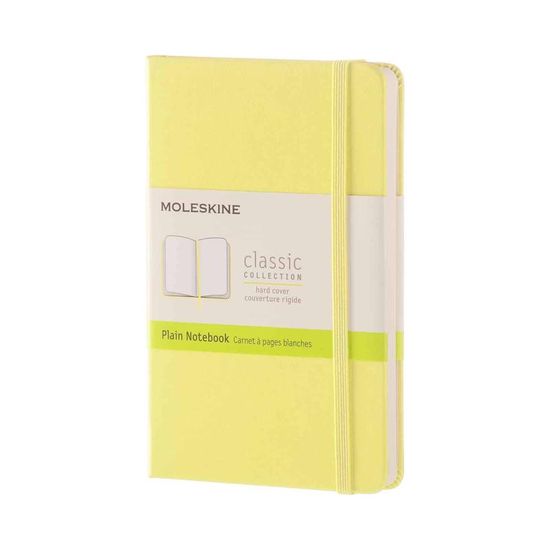 Moleskine bilježnica, mala, bez linija, žuta