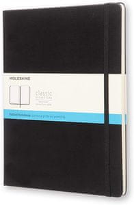  Moleskine bilježnica, XL, s točkicama, crna
