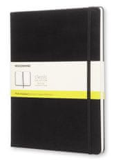 Moleskine bilježnica, XL, bez linija, crna