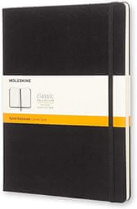  Moleskine bilježnica, XL, sa crtama, crna