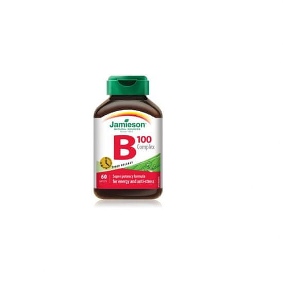 Jamieson B Complex 100 tablete s produljenim oslobađanjem, 60 tableta