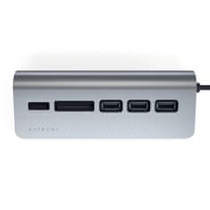 Satechi USB-C stolno čvorište, 5 ulaza, Space Grey