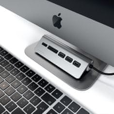 Satechi USB-C stolno čvorište, 5 ulaza, Space Grey