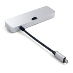 Satechi Pro USB-C čvorište za iMac, 6 ulaza, srebrna
