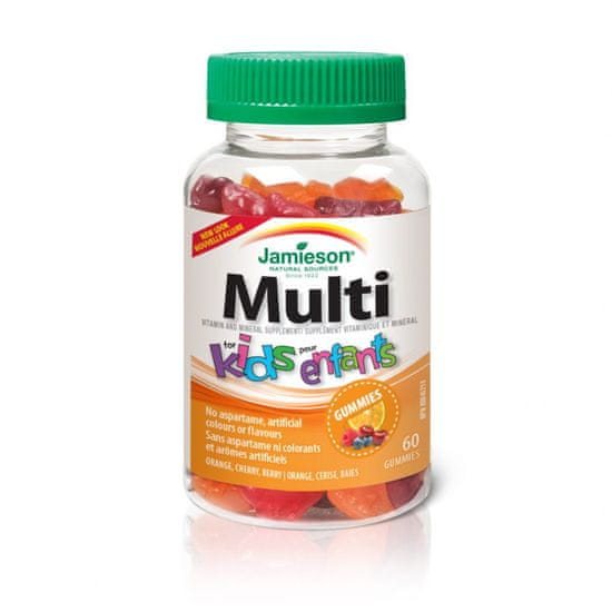 Jamieson Multi For Kids vitamini i minerali za djecu, 60 želea (799778)