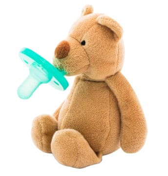 Minikoioi Sleep Buddy dječja duda s plišanom igračkom, smeđi medvjed