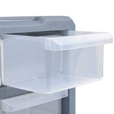 Vidaxl Organizator s 22 ladice 49 x 16 x 25,5 cm