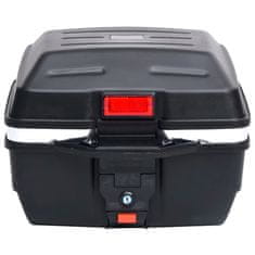 Vidaxl Gornja kutija za motor 24 L za jednu kacigu