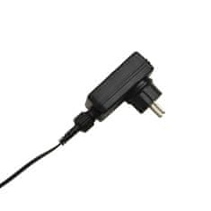 Vidaxl Napuhani Djed Mraz na motociklu s LED svjetlom, IP44, 160 cm