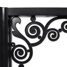 Vidaxl Božićna zidna svjetiljka s Djedom Mrazom LED crvena 40x27x45 cm