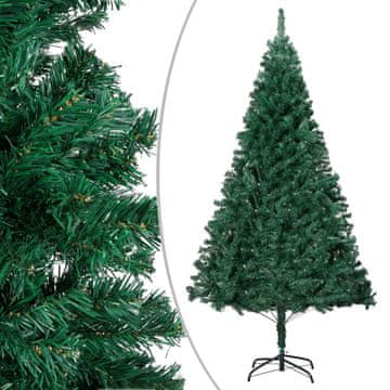 Vidaxl Umjetno božićno drvce s debelim granama, zeleno, 150 cm, PVC