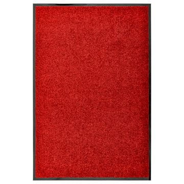 Vidaxl Otirač perivi crveni 60 x 90 cm