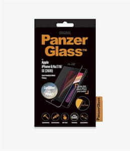  PanzerGlass zaštitno staklo za iPhone 6/6S/7/8/SE(2020) CF Camslider, kaljeno, crno 