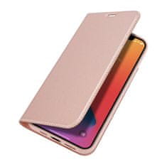 Dux Ducis Skin Pro preklopna kožna maska za iPhone 12 Pro Max, ružičasta