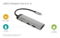 Verbatim priključna stanica iz USB-C do 2x USB 3.0, USB-C, HDMI 4K