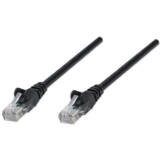 Intellinet UTP mrežni kabel, CAT5e, 1.5 m, crno