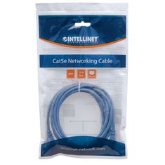 Intellinet UTP mrežni kabel, CAT5e, 3 m, plavi