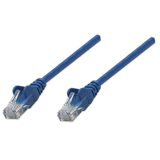 Intellinet UTP mrežni kabel, CAT5e, 10 m, plavi