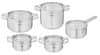 Tefal set posuda Nordica SS, 10 komada H852SA55