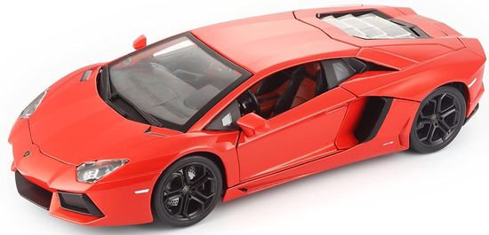 BBurago model Plus Lamborghini Aventador LP700-4, 1:18, narančasti