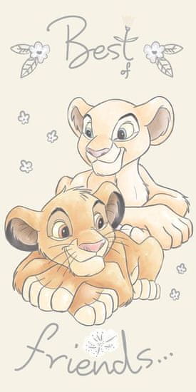 Jerry Fabrics ručnik Lion King Best Friends