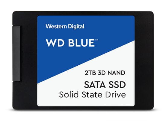 Western Digital SSD disk SATA 3 2 TB BLUE 3D NAND 6,35 (2,5") (WDS200T2B0A)