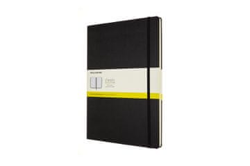 Moleskine bilježnica, A4, dijamant, crna