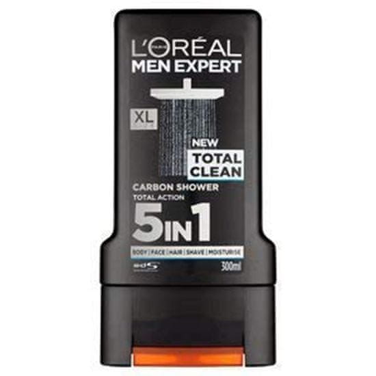 Loreal Paris Men Expert Total Clean gel za tuširanje, 300 ml