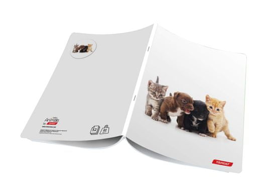 Target bilježnica Baby Animal, A4, bez crta, 10 komada (26062)
