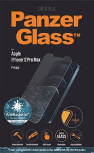  PanzerGlass Privacy zaštitno staklo iPhone 12 Pro Max, kaljeno, prozirno